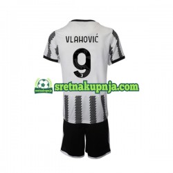 Dječja Domaći Home Dresova Juventus Vlahovic 9 2022-2023 Kratkih Rukava Dječja Domaći Home Dresova Juventus Vlahovic 9 2022-2023 Kratkih Rukava
