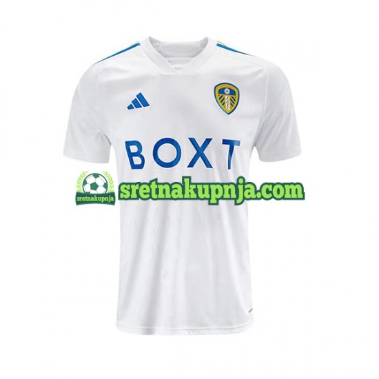 Muškarci Domaći Home Dresova Leeds United 2023-2024 Kratkih Rukava