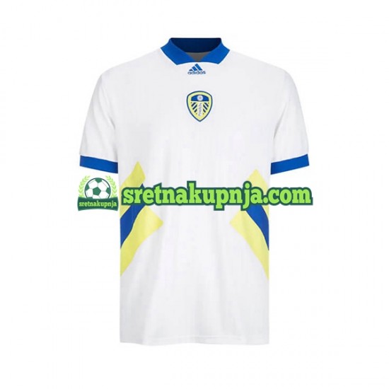 Muškarci Domaći Home Dresova Leeds United Icon Retro 2022-2023 Kratkih Rukava