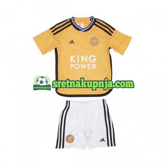 Dječja Treći Dresova Leicester City 2023-2024 Kratkih Rukava