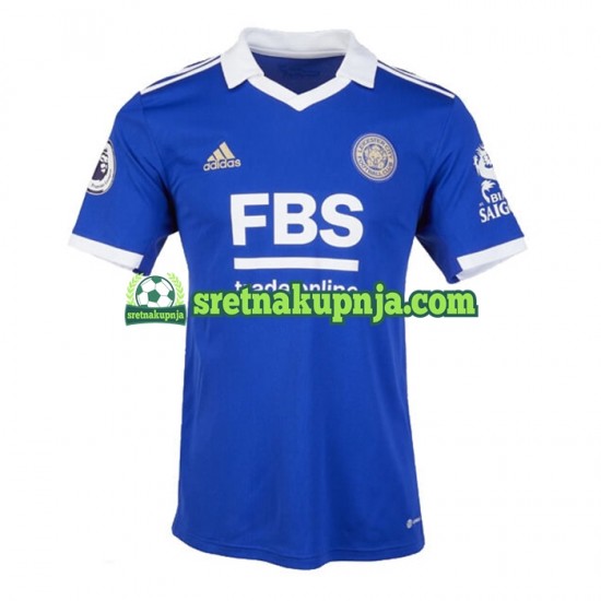 Muškarci Domaći Home Dresova Leicester City 2022-2023 Kratkih Rukava