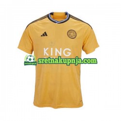 Muškarci Treći Dresova Leicester City 2023-2024 Kratkih Rukava Muškarci Treći Dresova Leicester City 2023-2024 Kratkih Rukava
