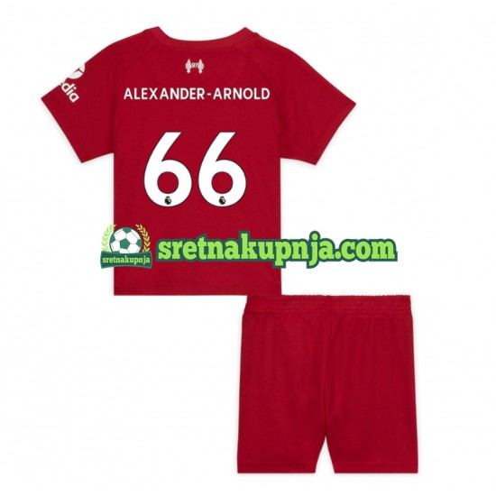 Dječja Domaći Home Dresova Liverpool Alexander-Arnold 66 2022-2023 Kratkih Rukava