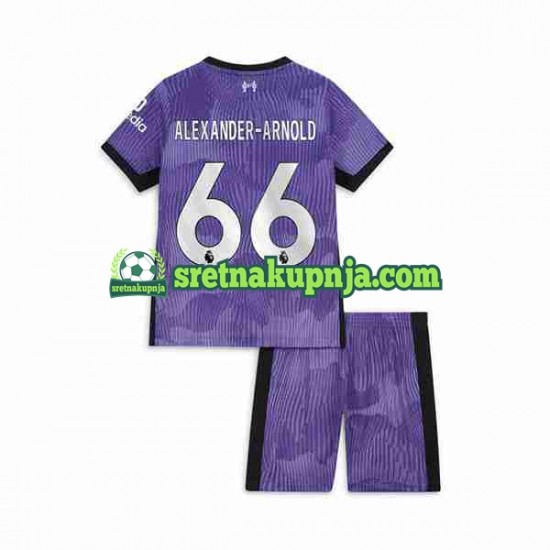 Dječja Treći Dresova Liverpool Alexander-Arnold 66 2023-2024 Kratkih Rukava