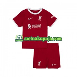 Dječja Domaći Home Dresova Liverpool 2023-2024 Kratkih Rukava