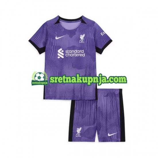 Dječja Treći Dresova Liverpool 2023-2024 Kratkih Rukava