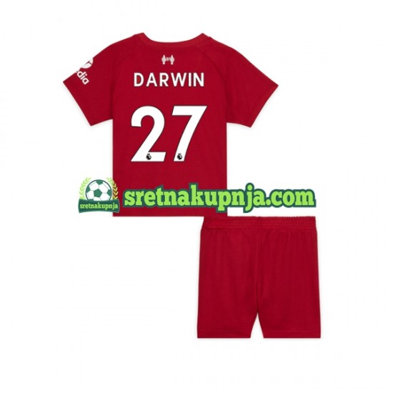 Dječja Domaći Home Dresova Liverpool Darwin Nunez 27 2022-2023 Kratkih Rukava