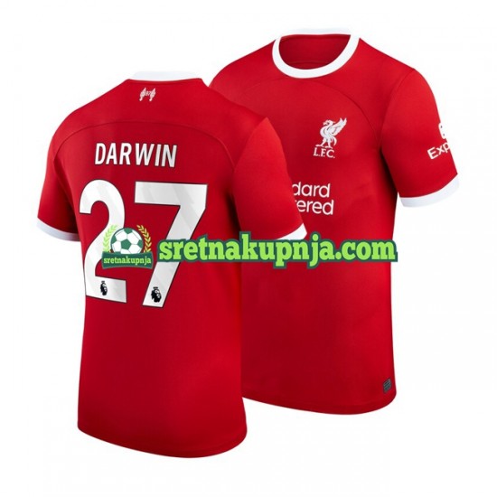 Muškarci Domaći Home Dresova Liverpool Darwin Nunez 27 2023-2024 Kratkih Rukava