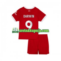 Dječja Domaći Home Dresova Liverpool Darwin Nunez 9 2023-2024 Kratkih Rukava
