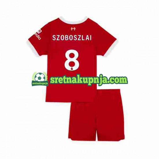 Dječja Domaći Home Dresova Liverpool Dominik Szoboszlai 8 2023 Kratkih Rukava