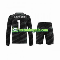 Dječja Gostujući Away Golmanski Dresova Liverpool A.Becker 1 2023-2024 Dugim Rukavima