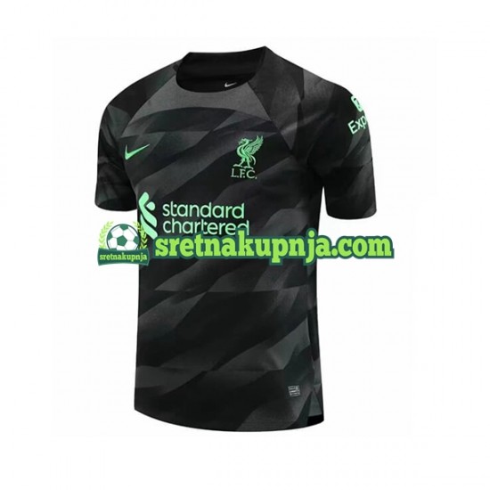 Muškarci Gostujući Away Golmanski Dresova Liverpool 2023-2024 Kratkih Rukava