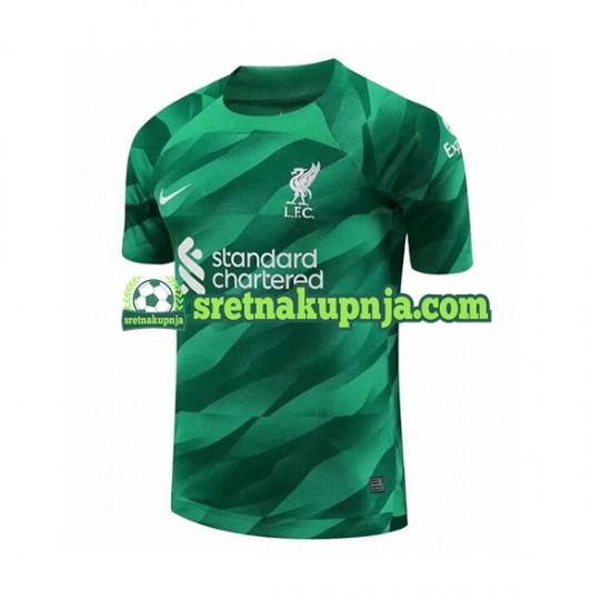 Muškarci Domaći Home Golmanski Dresova Liverpool 2023-2024 Kratkih Rukava