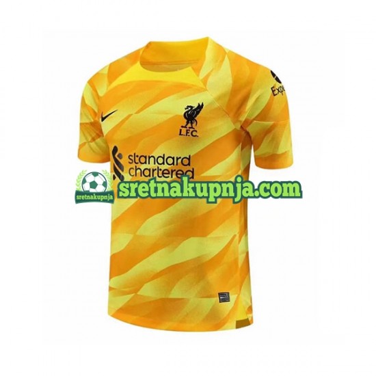 Muškarci Treći Golmanski Dresova Liverpool 2023-2024 Kratkih Rukava