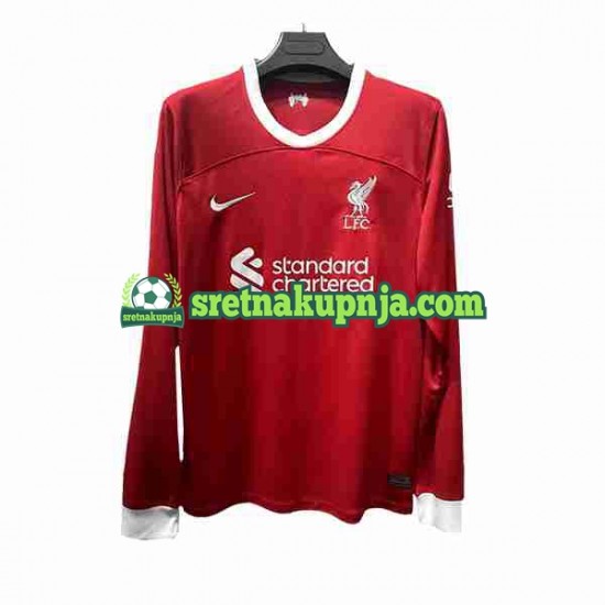 Muškarci Domaći Home Dresova Liverpool 2023-2024 Dugim Rukavima