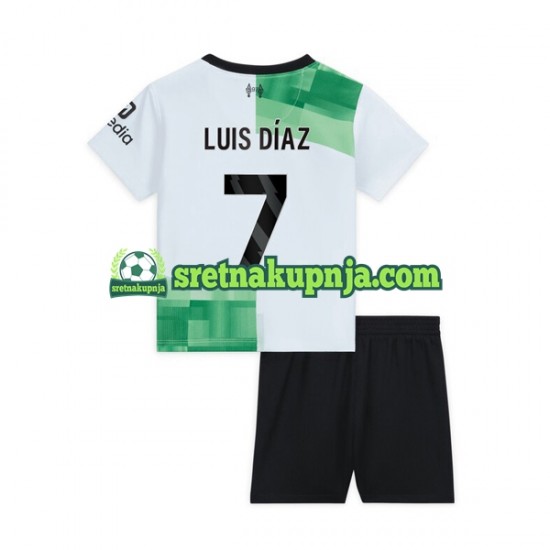 Dječja Gostujući Away Dresova Liverpool Luis Diaz 7 2023-2024 Kratkih Rukava