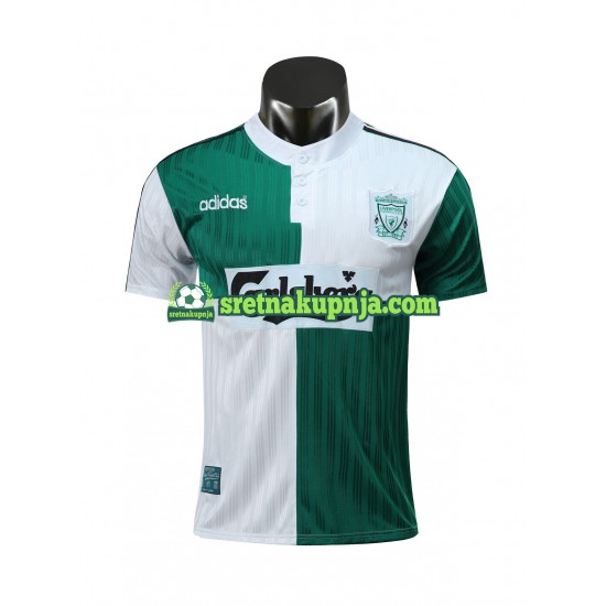 Muškarci Gostujući Away Dresova Liverpool Retro 1995 Kratkih Rukava
