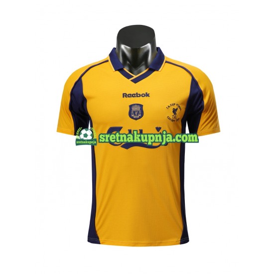 Muškarci Gostujući Away Dresova Liverpool Retro 2000-2001 Kratkih Rukava