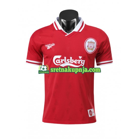 Muškarci Domaći Home Dresova Liverpool Retro 1996-1997 Kratkih Rukava