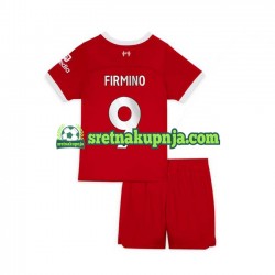 Dječja Domaći Home Dresova Liverpool Roberto Firmino 9 2023-2024 Kratkih Rukava