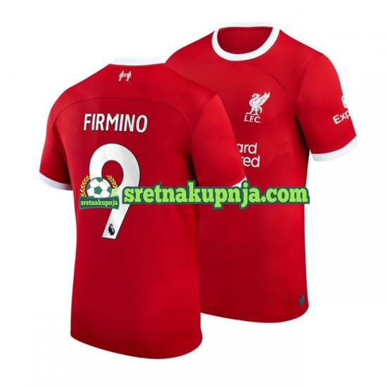 Muškarci Domaći Home Dresova Liverpool Roberto Firmino 9 2023-2024 Kratkih Rukava