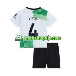 Dječja Gostujući Away Dresova Liverpool Virgil van Dijk 4 2023-2024 Kratkih Rukava
