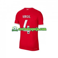 Muškarci Domaći Home Dresova Liverpool Virgil van Dijk 4 2023-2024 Kratkih Rukava