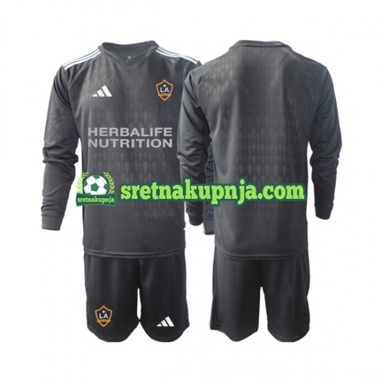 Dječja Domaći Home Golmanski Dresova Los Angeles Galaxy 2023 Dugim Rukavima
