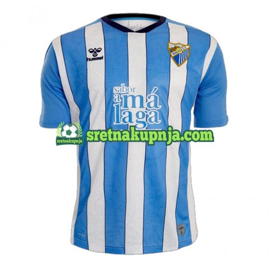 Muškarci Domaći Home Dresova Málaga CF 2022-2023 Kratkih Rukava