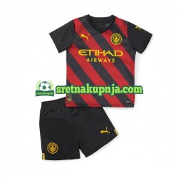 Dječja Gostujući Away Dresova Manchester City 2022-2023 Kratkih Rukava