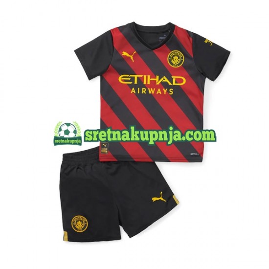 Dječja Gostujući Away Dresova Manchester City 2022-2023 Kratkih Rukava