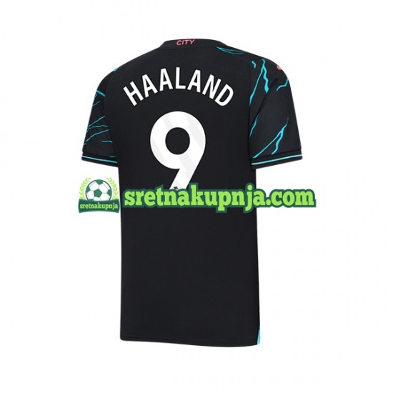 Muškarci Treći Dresova Manchester City Erling Haaland 9 2023-2024 Kratkih Rukava