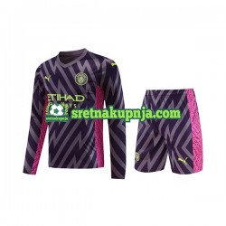 Dječja Gostujući Away Golmanski Dresova Manchester City 2023-2024 Dugim Rukavima
