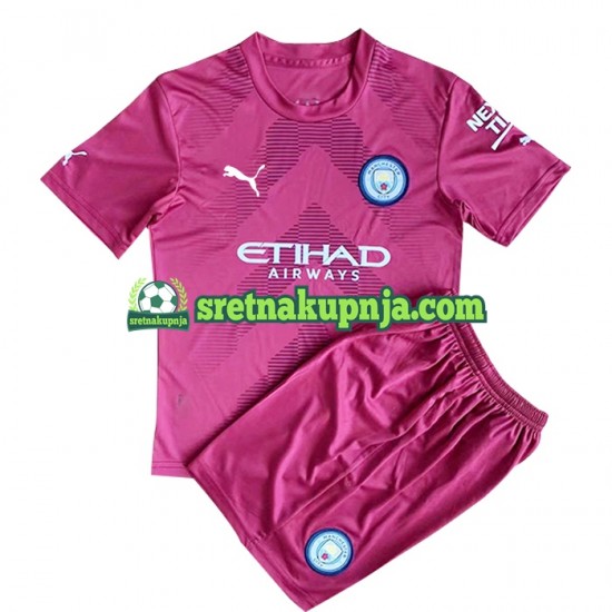 Dječja Domaći Home Golmanski Dresova Manchester City 2022-2023 Kratkih Rukava
