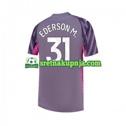 Muškarci Gostujući Away Golmanski Dresova Manchester City Ederson Moraes 31 2023-2024 Kratkih Rukava
