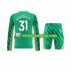 Dječja Domaći Home Golmanski Dresova Manchester City Ederson Moraes 31 2023-2024 Dugim Rukavima