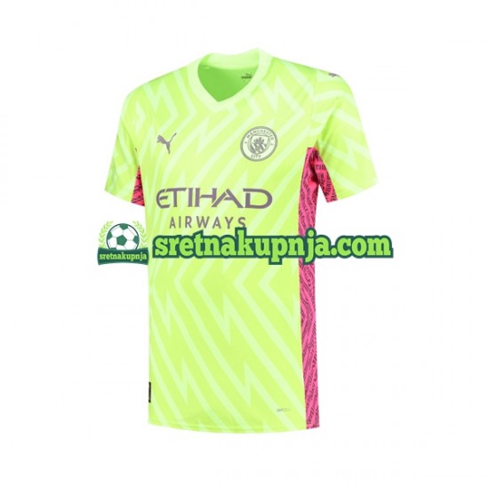 Muškarci Treći Golmanski Dresova Manchester City 2023-2024 Kratkih Rukava