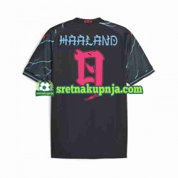 Muškarci Treći Dresova Japan Manchester City Haaland 9 ese Tour Printing 2023-2024 Kratkih Rukava