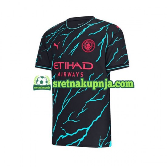 Muškarci Treći Dresova Manchester City Julian Alvarez 19 2023-2024 Kratkih Rukava