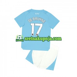 Dječja Domaći Home Dresova Manchester City Kevin De Bruyne 17 2023-2024 Kratkih Rukava