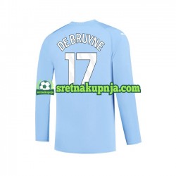 Muškarci Domaći Home Dresova Manchester City Kevin De Bruyne 17 2023-2024 Dugim Rukavima