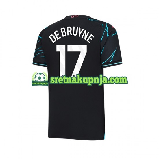 Muškarci Treći Dresova Manchester City Kevin De Bruyne 17 2023-2024 Kratkih Rukava