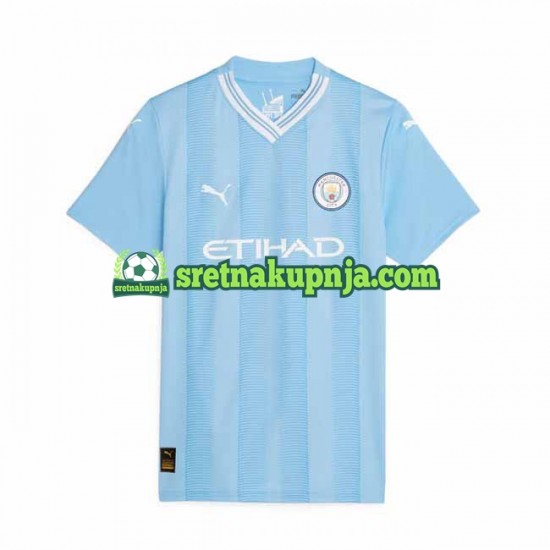Žene Domaći Home Dresova Manchester City 2023-2024 Kratkih Rukava