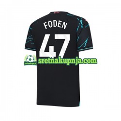 Muškarci Treći Dresova Manchester City Phil Foden 47 2023-2024 Kratkih Rukava