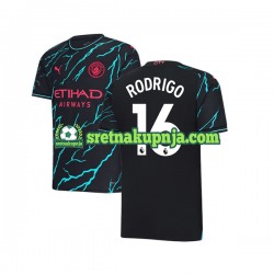 Muškarci Treći Dresova Manchester City Rodri Hernandez 16 2023-2024 Kratkih Rukava