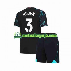 Dječja Treći Dresova Manchester City Ruben 3 2023-2024 Kratkih Rukava