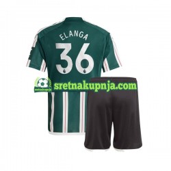 Dječja Gostujući Away Dresova Manchester United Anthony Elanga 36 2023-2024 Kratkih Rukava