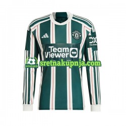Muškarci Gostujući Away Dresova Manchester United 2023-2024 Dugim Rukavima Muškarci Gostujući Away Dresova Manchester United 2023-2024 Dugim Rukavima