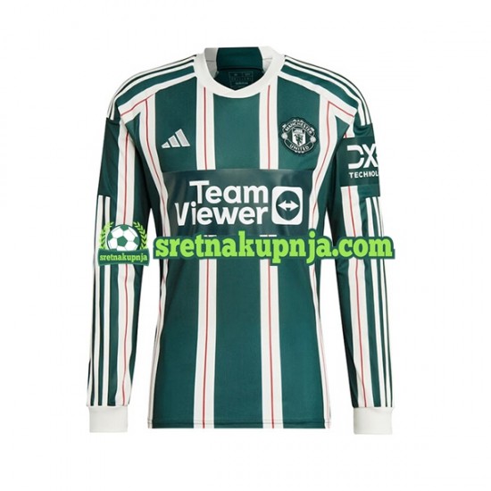 Muškarci Gostujući Away Dresova Manchester United 2023-2024 Dugim Rukavima