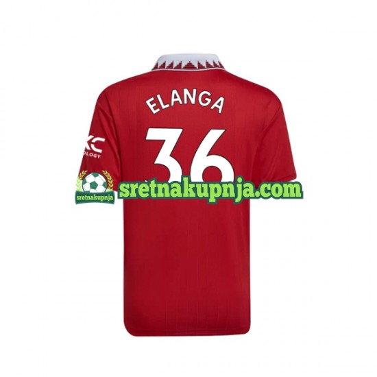 Muškarci Domaći Home Dresova Manchester United Elanga 36 2022-2023 Kratkih Rukava